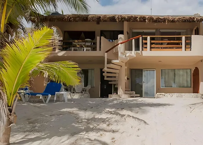 Unahkin Akumal, Tulum Beachfront Relaxing Casa de férias *