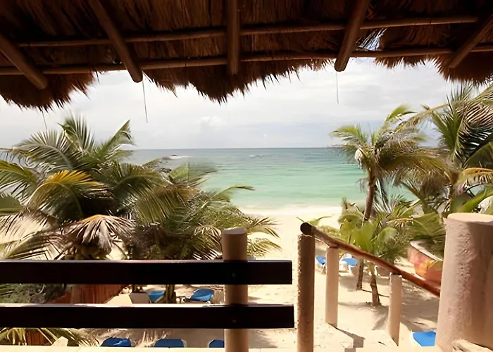 Casa de férias Unahkin Akumal, Tulum Beachfront Relaxing *