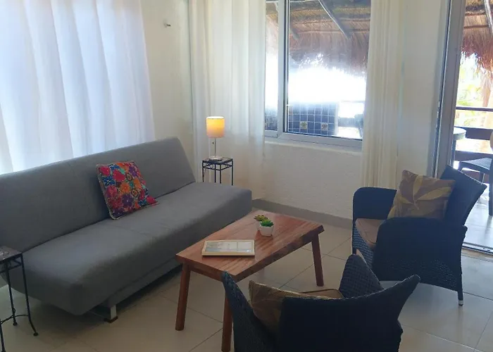 Unahkin Akumal, Tulum Beachfront Relaxing Casa de férias *