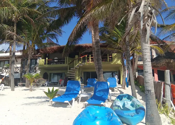 Casa de férias Unahkin Akumal, Tulum Beachfront Relaxing