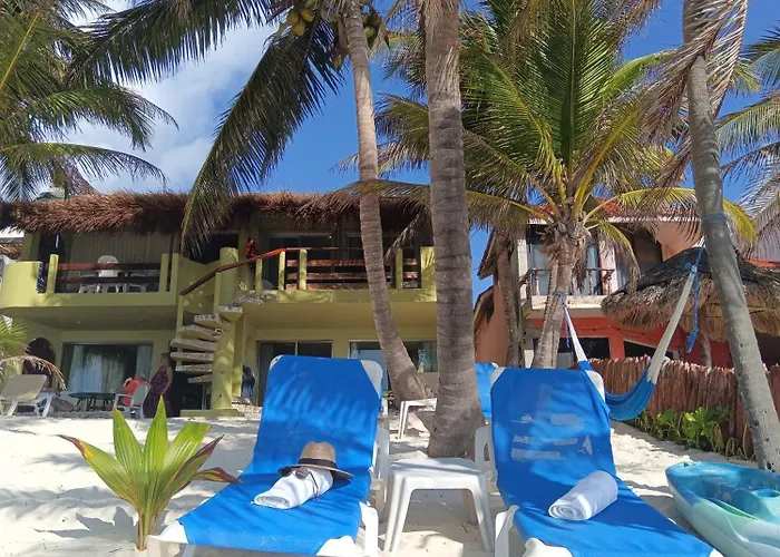 Unahkin Akumal, Tulum Beachfront Relaxing Casa de férias *