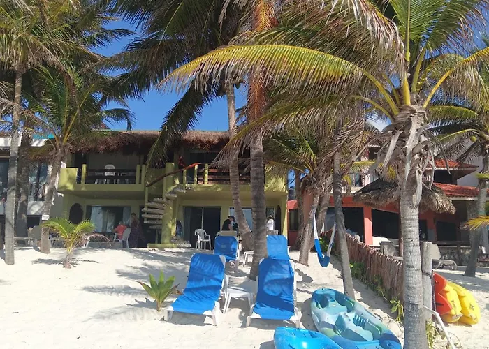 Casa de férias Unahkin Akumal, Tulum Beachfront Relaxing Akumal